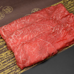 敬老の日 におすすめ。松阪牛すき焼き肉　1050円/100ｇ