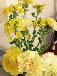 事務所のお花