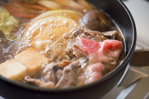  忘新年会 で温まる松阪牛すき焼き♪